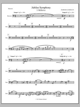 Barbara Harbach: Jubilee Symphony - Bassoon