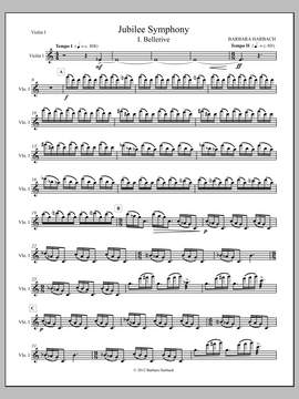 Barbara Harbach: Jubilee Symphony - Violin