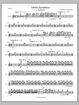 Barbara Harbach: Jubilee Symphony - Piccolo