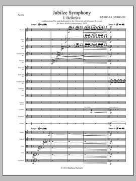 Barbara Harbach: Jubilee Symphony - Full Score