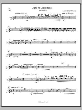 Barbara Harbach: Jubilee Symphony - Oboe