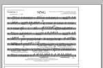 Tom Wallace: Sing - Trombone 1 Product Image
