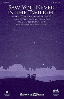 Joseph M. Martin: Saw You Never, In The Twilight (from Season Of Wonders) - Cello