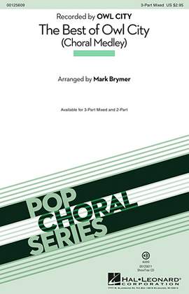 Owl City: The Best of Owl City (Choral Medley) (arr. Mark Brymer)