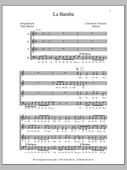 Deke Sharon: La Bamba