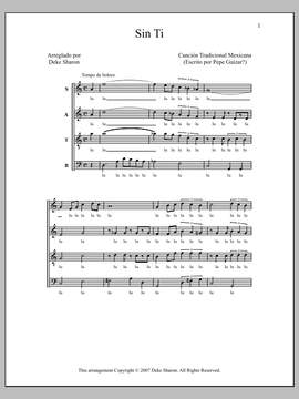 Deke Sharon: Sin Ti