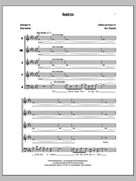 Neil Diamond: America (arr. Neil Diamond)