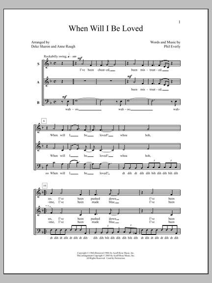 Deke Sharon: When Will I Be Loved