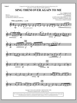 Joseph M. Martin: Sing Them Over Again to Me - Violin 2
