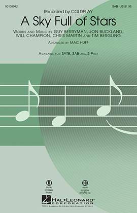 Coldplay: A Sky Full Of Stars (arr. Mac Huff)