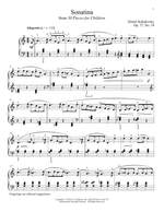 Dmitri Kabalevsky: Sonatina Product Image