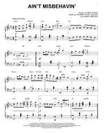 Fats Waller: Ain't Misbehavin' [Stride version] (arr. Brent Edstrom) Product Image