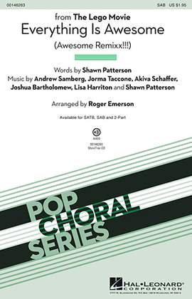 Tegan and Sara: Everything Is Awesome (from The Lego Movie) (arr. Roger Emerson)