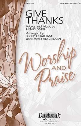 Joseph Graham: Give Thanks
