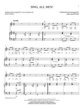 John Jacob Niles: Sing, All Men!