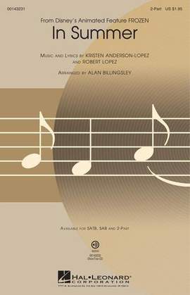 Josh Gad: In Summer (from Frozen) (arr. Alan Billingsley)