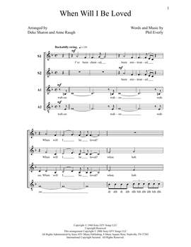 Deke Sharon: When Will I Be Loved