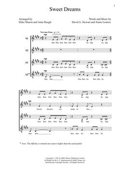 Eurythmics: Sweet Dreams (Are Made Of This) (arr. Deke Sharon)