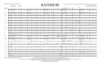 Tom Wallace: Rather Be - Full Score Product Image