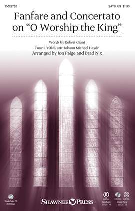 Brad Nix: Fanfare and Concertato on "The Church's One Foundation" - Full Score