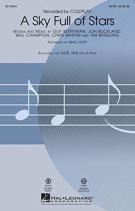 Coldplay: A Sky Full of Stars (arr. Mac Huff) - Drums