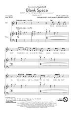 Taylor Swift: Blank Space (arr. Mac Huff) Product Image