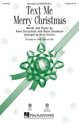 Kristen Bell: Text Me Merry Christmas (arr. Roger Emerson)