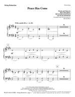 Harold Ross: Peace Has Come - Keyboard String Reduction Product Image