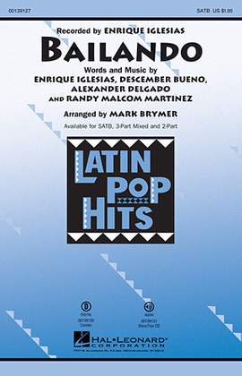Enrique Iglesias Featuring Descemer Bueno and Gente de Zona: Bailando (arr. Mark Brymer) - Trombone