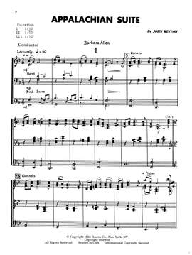 John Kinyon: Appalachian Suite - Conductor