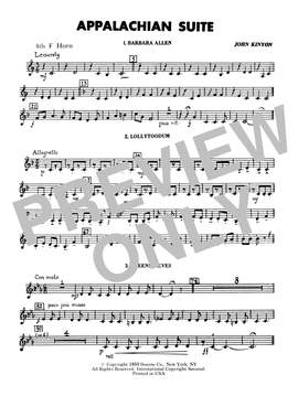 John Kinyon: Appalachian Suite - 4th F Horn