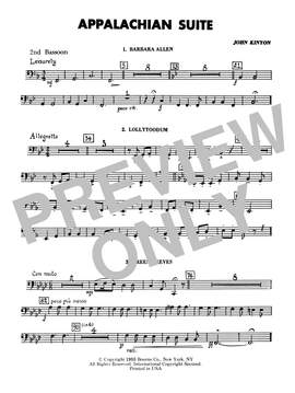John Kinyon: Appalachian Suite - 2nd Bassoon