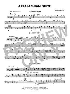 John Kinyon: Appalachian Suite - 1st Trombone