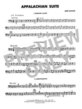 John Kinyon: Appalachian Suite - 3rd Trombone