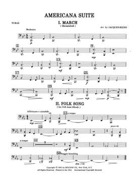 Jacques Rizzo: Americana Suite - Tuba