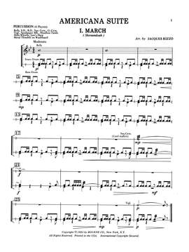 Jacques Rizzo: Americana Suite - Percussion
