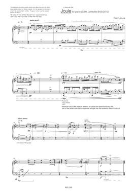 Dai Fujikura: Joule (Rev. 2013)