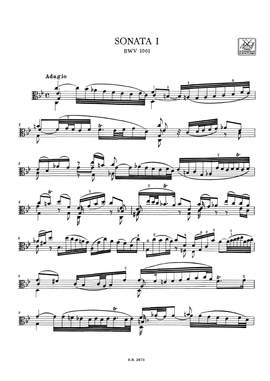 Aldo Bennici: 6 Sonate E Partite BWV 1001 - 1006