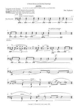 Dai Fujikura: Perla