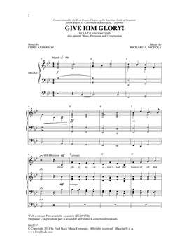 Richard A. Nichols: Give Him Glory!