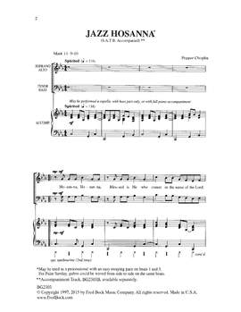 Pepper Choplin: Jazz Hosanna