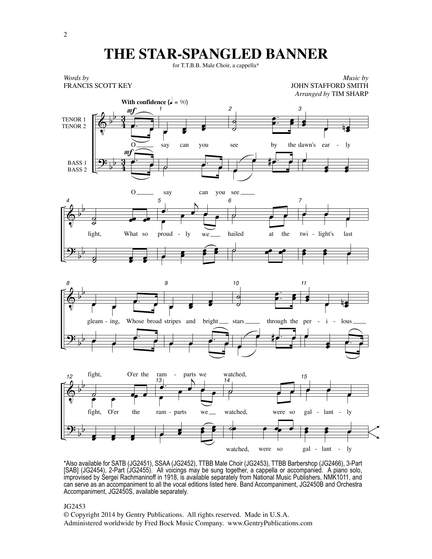 Tim Sharp: The Star-Spangled Banner