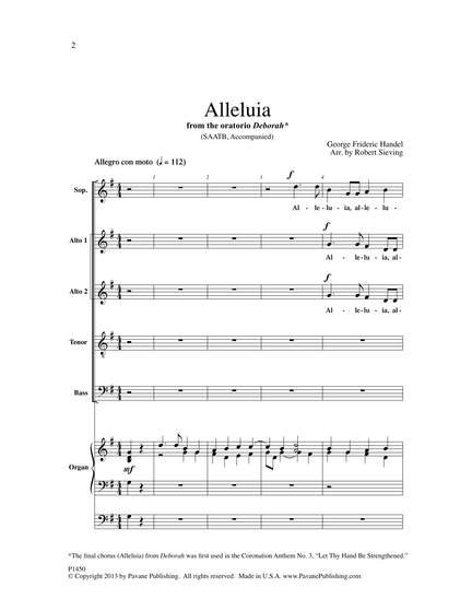 Robert Sieving: Alleluia