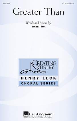 Brian Tate: Greater Than