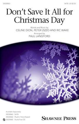 Paul Langford: Don't Save It All For Christmas Day