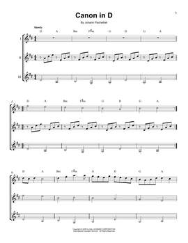 Johann Pachelbel: Canon In D