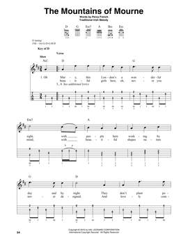 Traditional Irish Melody: The Mountains Of Mourne