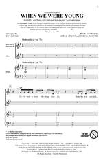 Adele: When We Were Young (arr. Ed Lojeski) Product Image
