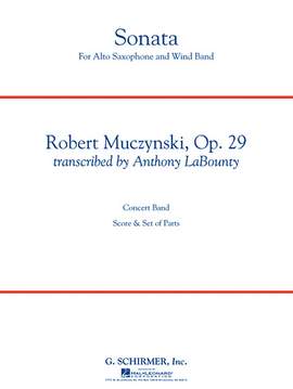 Anthony LaBounty: Sonata for Alto Saxophone, Op. 29 - Percussion 4