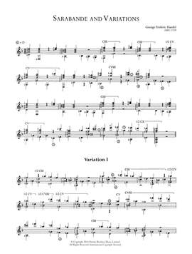 George Frideric Handel: Sarabande And Variations